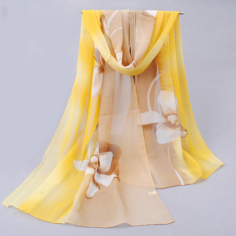 Women's polyester shawls scarves