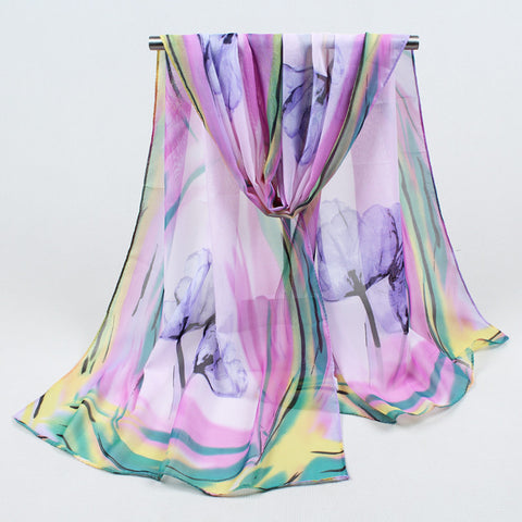 Spring Fashion Silk Scarf
