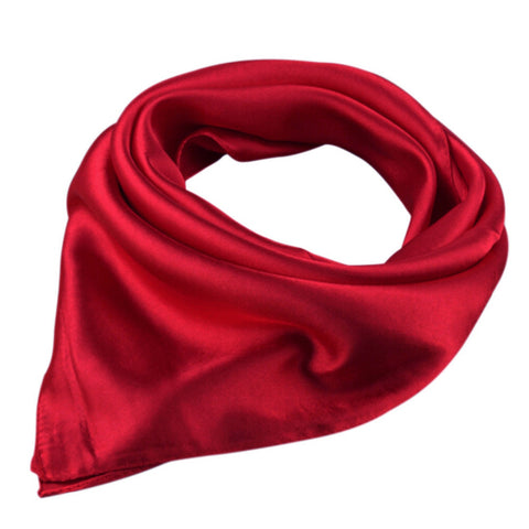 Small Square Satin Scarf