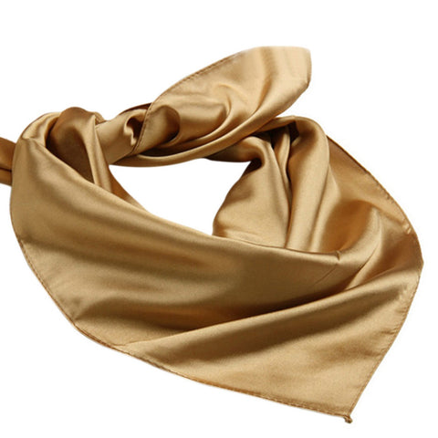 Small Square Satin Scarf