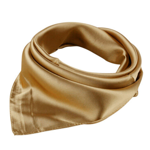 Small Square Satin Scarf