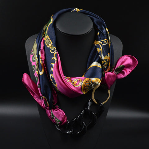 Acrylic Pendant Multilayer Scarves