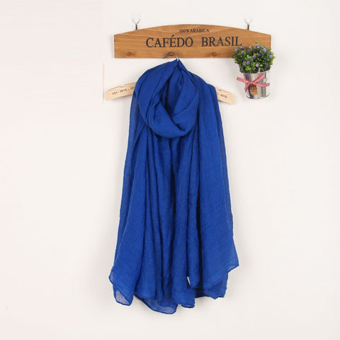 Shawls And Scarves Linen Cotton Scarf