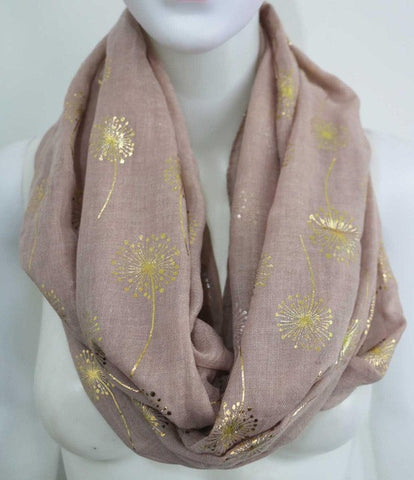 Dandelion Infinity Scarf