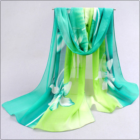 Women's polyester shawls scarves