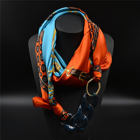 Acrylic Pendant Multilayer Scarves