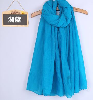 Shawls And Scarves Linen Cotton Scarf