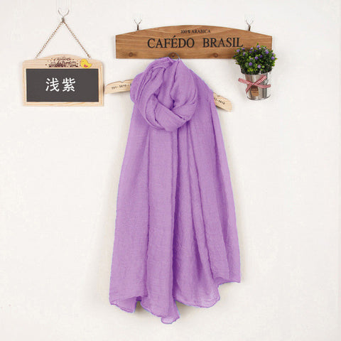 Shawls And Scarves Linen Cotton Scarf